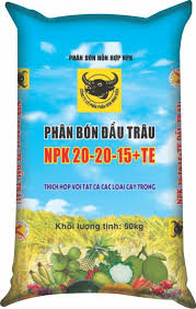 NPK Đầu Trâu 20-20-15